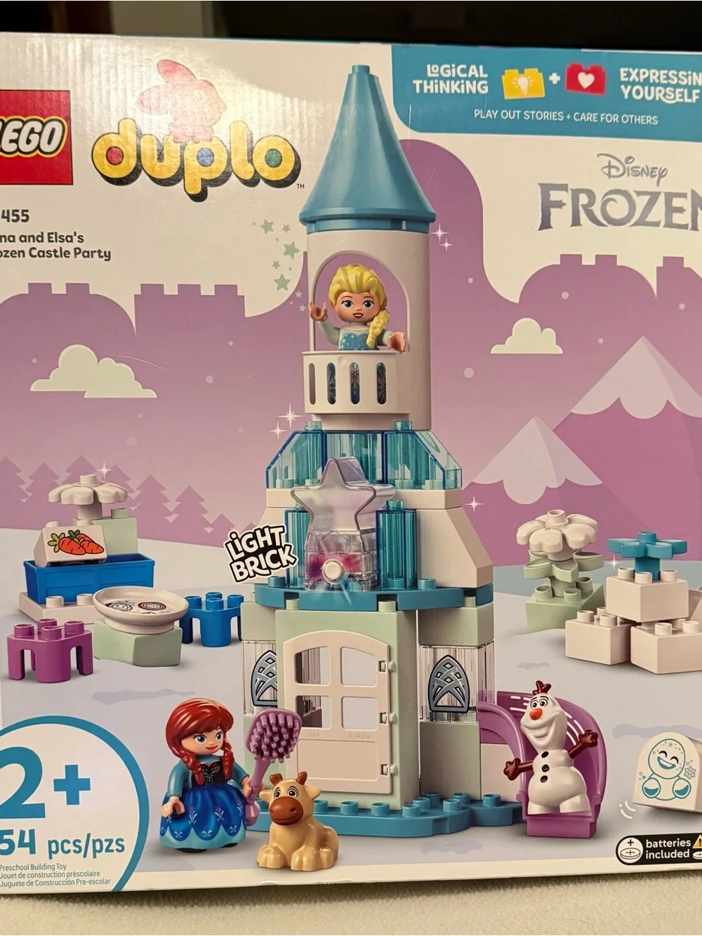 LEGO DUPLO Disney Frozen Anna and Elsa's Castle Party 10455 Building Kit